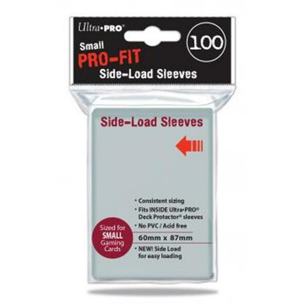 Ultra Pro Small PRO Fit Small Side Load Deck Protectors, 100PK ULP84650